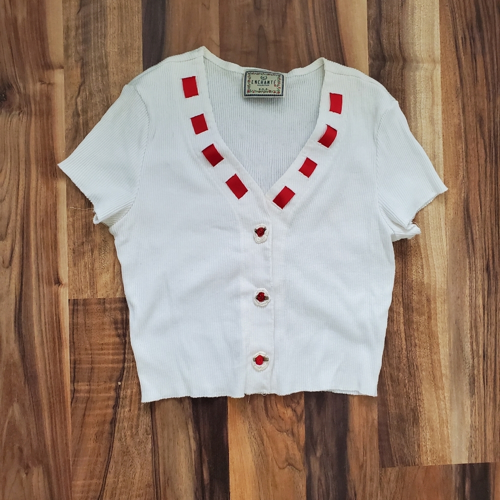 Vintage crop top